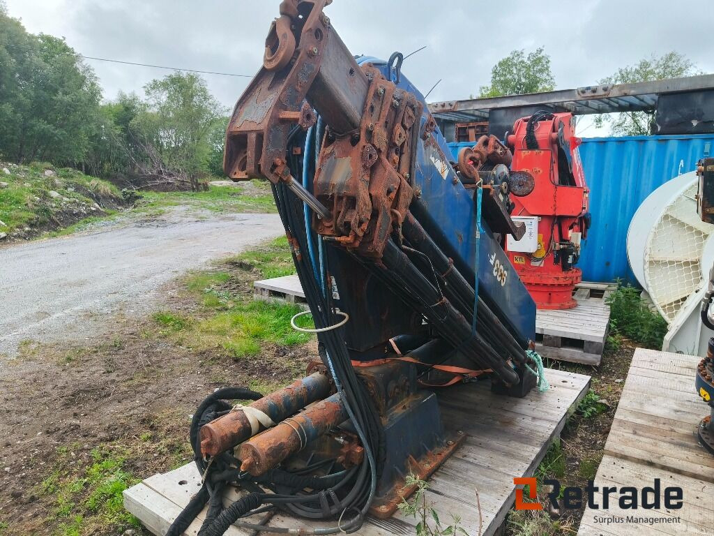 Stykkgodskran, AMCO VEBA V933F 5S, 21m - Lastbilkran: billede 3 Stykkgodskran, AMCO VEBA V933F 5S, 21m - Lastbilkran: billede 3