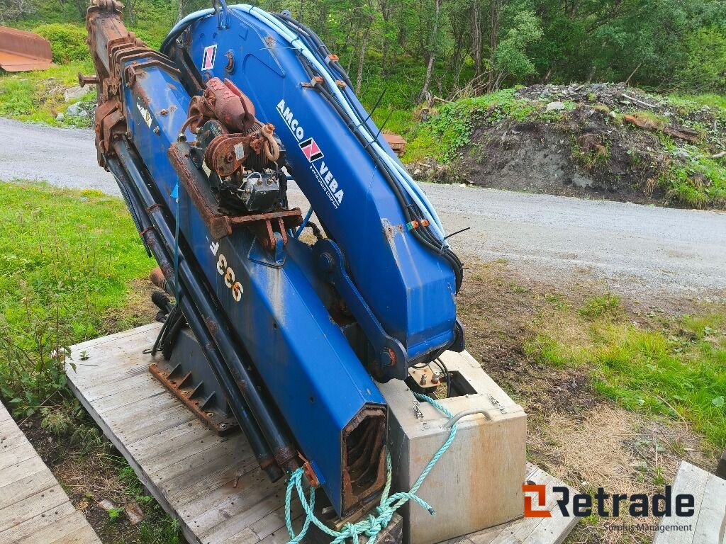 Stykkgodskran, AMCO VEBA V933F 5S, 21m - Lastbilkran: billede 2 Stykkgodskran, AMCO VEBA V933F 5S, 21m - Lastbilkran: billede 2