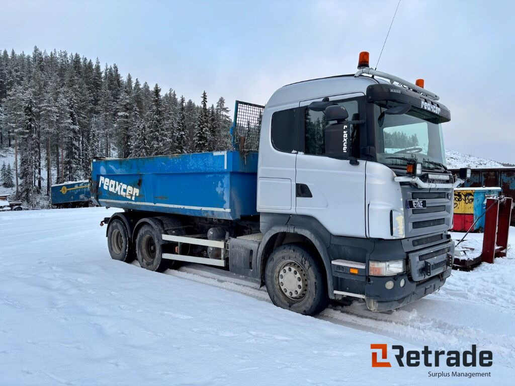 Tippbil Scania R480 6X4 - Tipvogn lastbil: billede 1 Tippbil Scania R480 6X4 - Tipvogn lastbil: billede 1