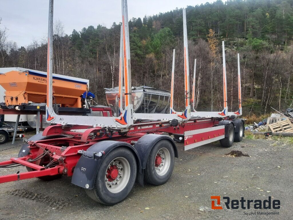 Tømmerhenger HØGLUND - Anhænger til tømmer: billede 1 Tømmerhenger HØGLUND - Anhænger til tømmer: billede 1