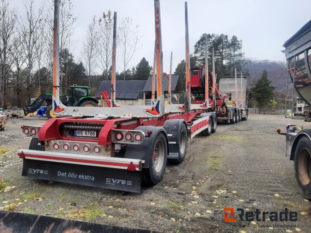 Tømmerhenger HØGLUND - Anhænger til tømmer: billede 2 Tømmerhenger HØGLUND - Anhænger til tømmer: billede 2