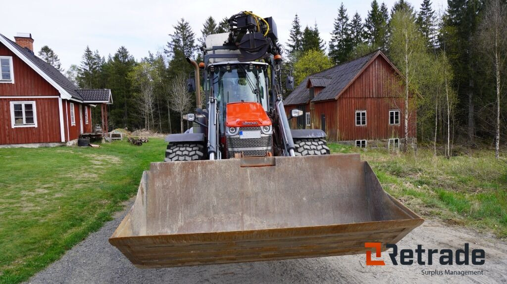 Gravelæssemaskine Traktorgrävare Lännen 8800 K Loggoslift: billede 11 Gravelæssemaskine Traktorgrävare Lännen 8800 K Loggoslift: billede 11