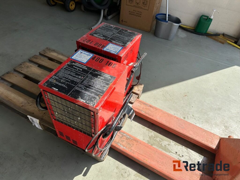 VEAB LAF40 2 stk Varme blæser - Entreprenør varmeblæser: billede 3 VEAB LAF40 2 stk Varme blæser - Entreprenør varmeblæser: billede 3