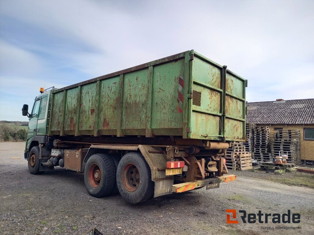 Volvo FH12,420 6x2 med container wire hejs og HMF kran. - Tipvogn lastbil: billede 4 Volvo FH12,420 6x2 med container wire hejs og HMF kran. - Tipvogn lastbil: billede 4