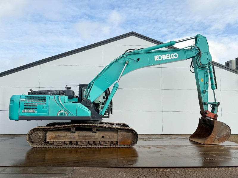 Bæltegravemaskine Kobelco SK350LC-10E - Hammer Lines / Quick Coupler: billede 6