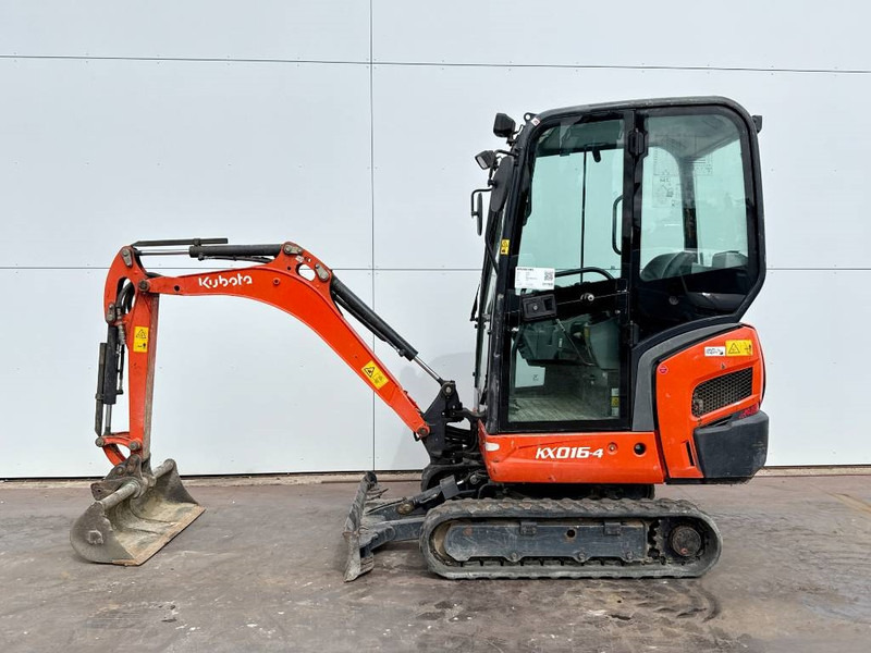 Kubota KX016-4 - Hammer Lines / Quick Coupler - Minigravemaskine: billede 1 Kubota KX016-4 - Hammer Lines / Quick Coupler - Minigravemaskine: billede 1