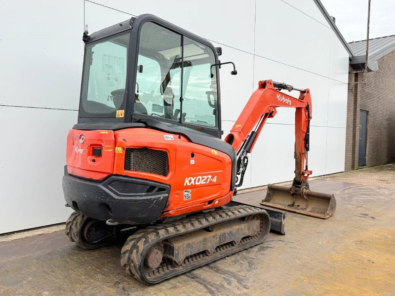 Kubota KX027-4 - Hammer Lines / Quick Coupler - Minigravemaskine: billede 5 Kubota KX027-4 - Hammer Lines / Quick Coupler - Minigravemaskine: billede 5