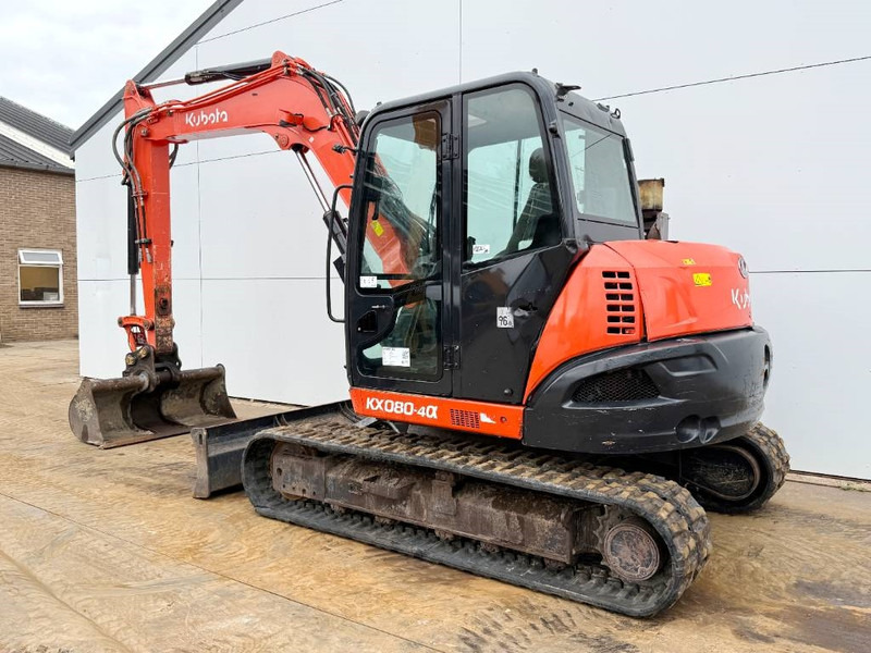 Kubota KX080-4a - Automatic Greasing / Hammer Lines - Minigravemaskine: billede 3 Kubota KX080-4a - Automatic Greasing / Hammer Lines - Minigravemaskine: billede 3
