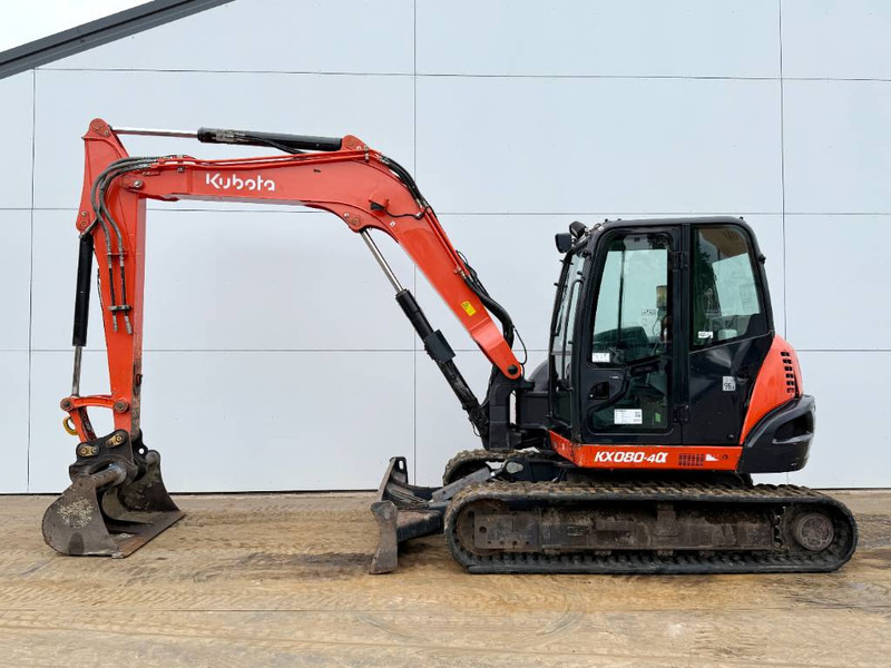 Kubota KX080-4a - Automatic Greasing / Hammer Lines - Minigravemaskine: billede 1 Kubota KX080-4a - Automatic Greasing / Hammer Lines - Minigravemaskine: billede 1