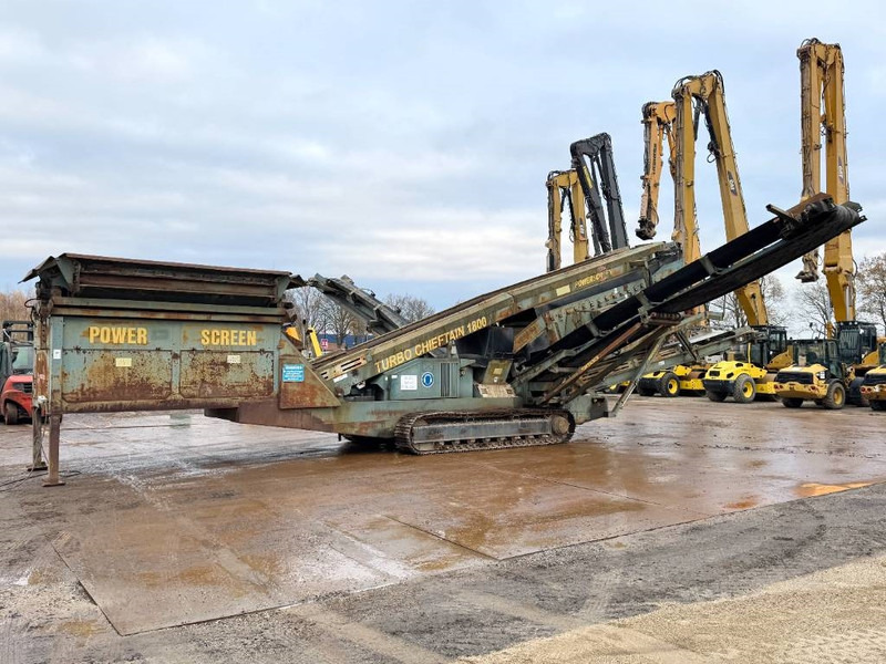Powerscreen Chieftain 1800 - German Machine / Good Condition! - Sorterværk: billede 2 Powerscreen Chieftain 1800 - German Machine / Good Condition! - Sorterværk: billede 2