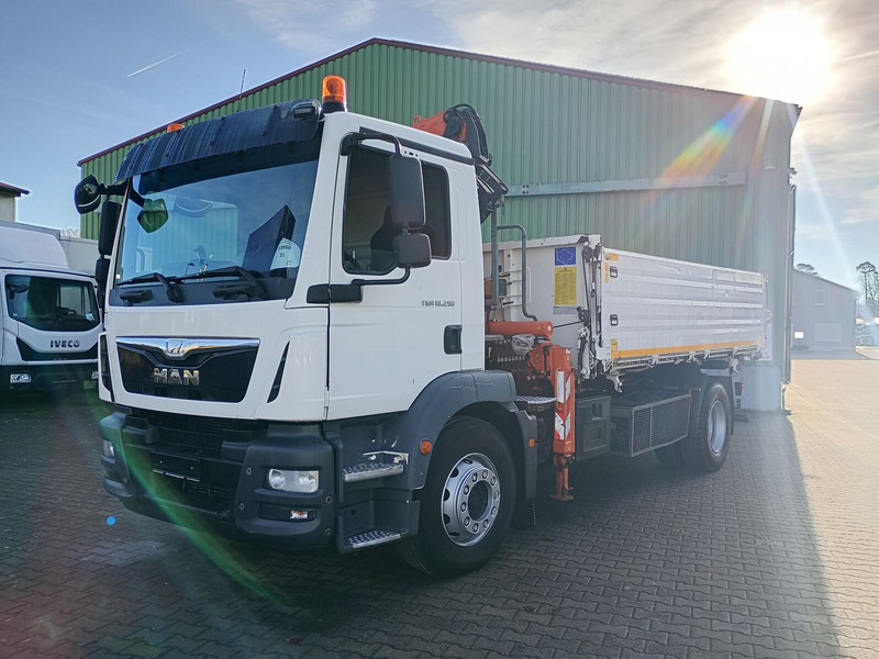 MAN TGM 18.290 - Tipvogn lastbil, Lastbil med kran: billede 4 MAN TGM 18.290 - Tipvogn lastbil, Lastbil med kran: billede 4