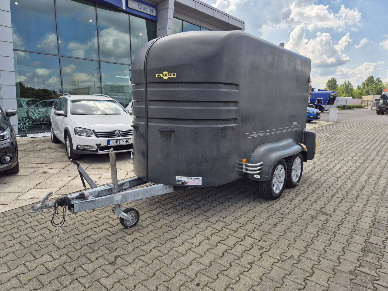 HUMBAUR Rexus 2000 / FOR Transporting 2 Horses, Ponies ANDBreedin - Hestetrailer: billede 1 HUMBAUR Rexus 2000 / FOR Transporting 2 Horses, Ponies ANDBreedin - Hestetrailer: billede 1