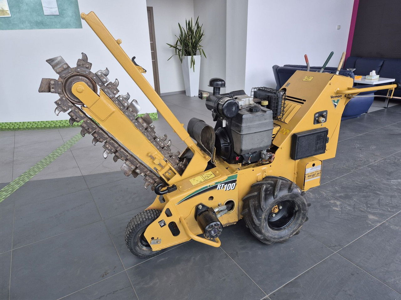 VERMEER RT100 / Trench SAW / Mini Chain Excavator / Idea L FOR Cables - Kædegraver: billede 2 VERMEER RT100 / Trench SAW / Mini Chain Excavator / Idea L FOR Cables - Kædegraver: billede 2