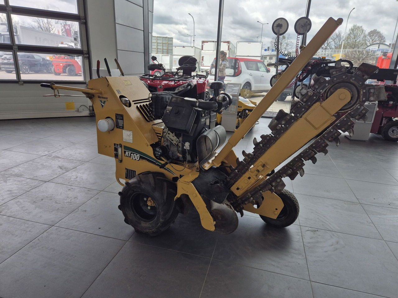 VERMEER Vermeer RT 100 / Trench SAW / Mini Chain Excavator / IDE AL FOR Cables - Kædegraver: billede 3 VERMEER Vermeer RT 100 / Trench SAW / Mini Chain Excavator / IDE AL FOR Cables - Kædegraver: billede 3