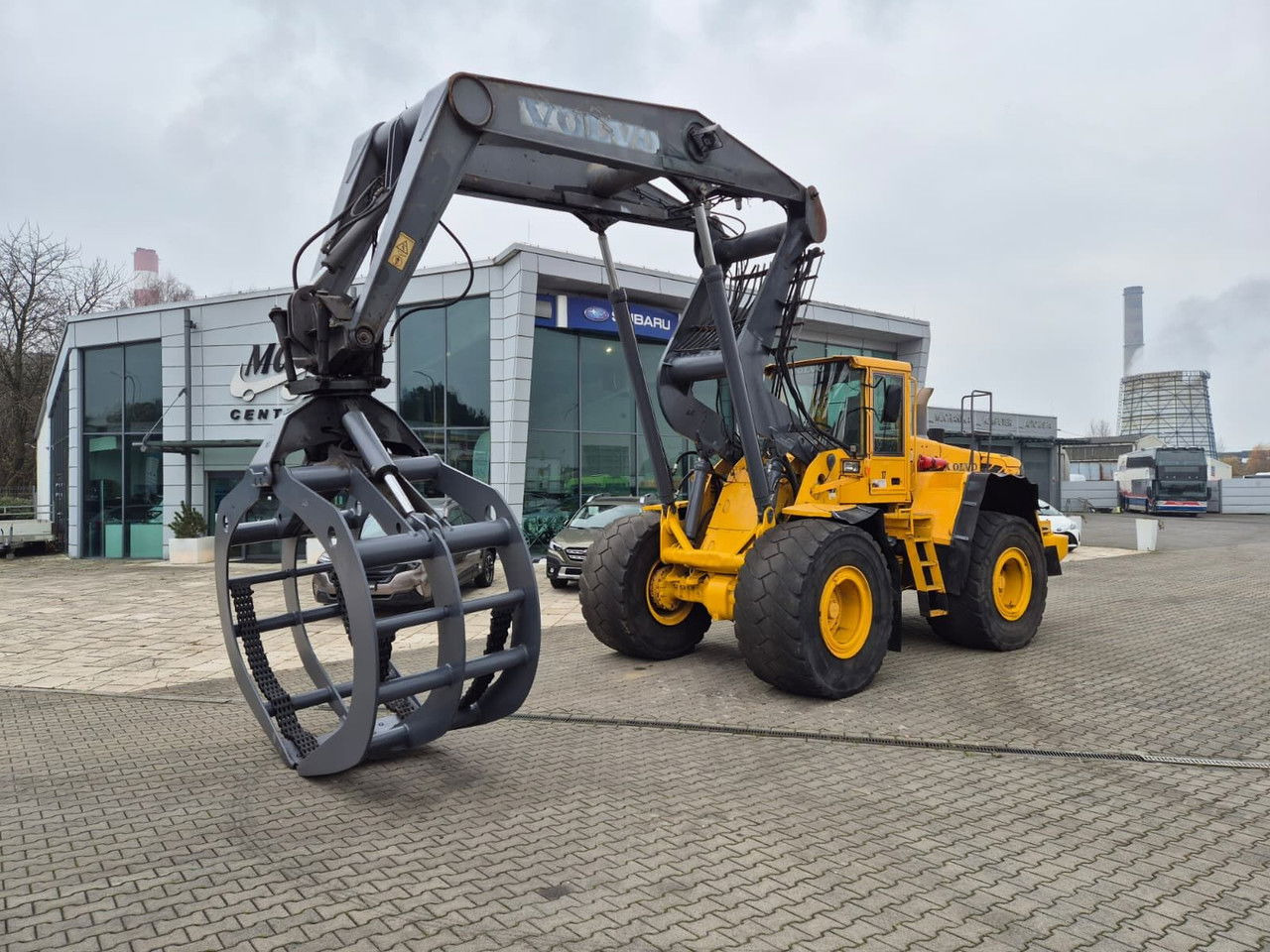 VOLVO L180 E / 4WD / 1 Owner / Wood LOG - Gummihjulslæsser: billede 2 VOLVO L180 E / 4WD / 1 Owner / Wood LOG - Gummihjulslæsser: billede 2