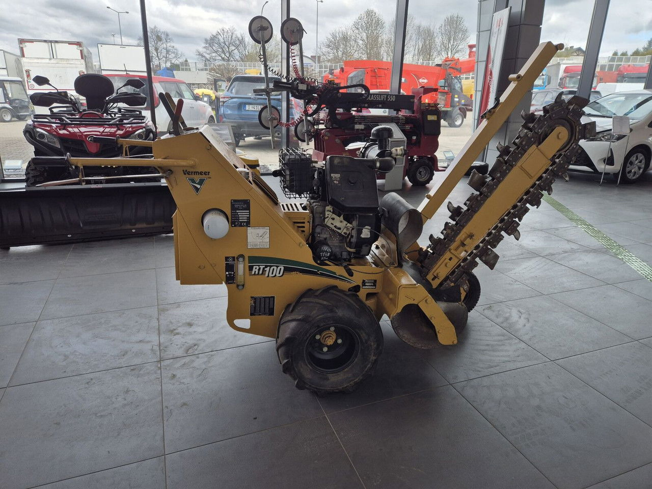 Vermeer RT100 / Trench SAW / Mini Chain Excavator / Idea L FOR Cables - Kædegraver: billede 4 Vermeer RT100 / Trench SAW / Mini Chain Excavator / Idea L FOR Cables - Kædegraver: billede 4