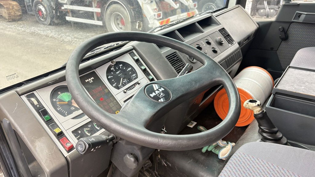 Lastbil med lad MAN 9.174 4x2 stake body+tarpaulin: billede 14