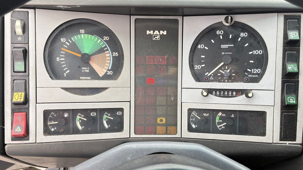 Lastbil med lad MAN 9.174 4x2 stake body+tarpaulin: billede 15