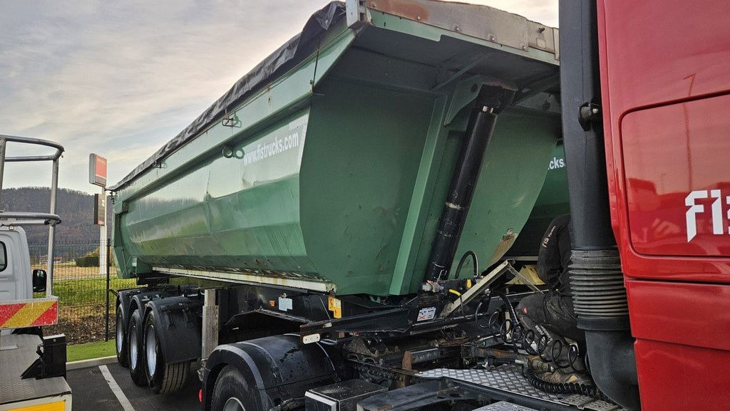 Meiller Kisa 3 - 3-Axle Tipper Trailer - hydr. back - Tipvogn sættevogn: billede 4 Meiller Kisa 3 - 3-Axle Tipper Trailer - hydr. back - Tipvogn sættevogn: billede 4