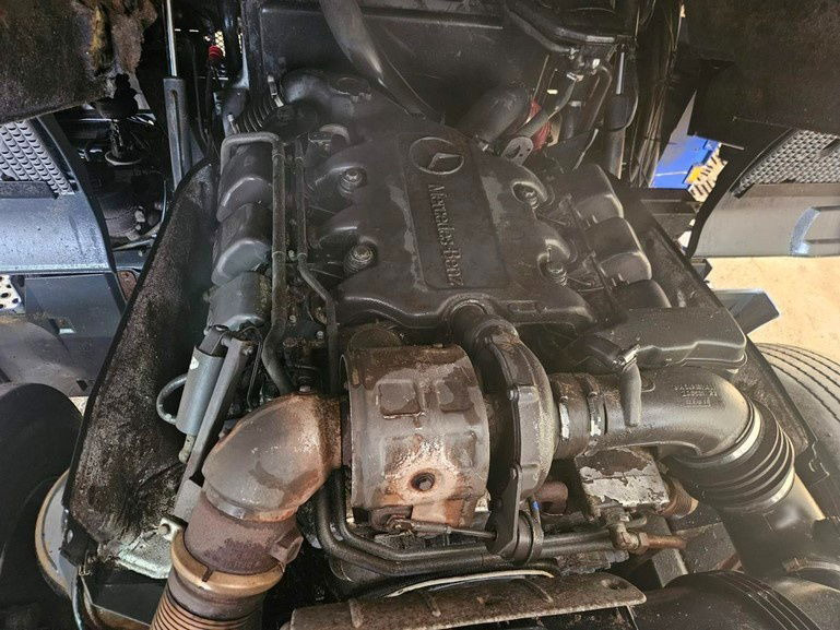 Tipvogn lastbil Mercedes-Benz Actros 1841 L 4x2 tipper - tarpaulin - euro 5: billede 20