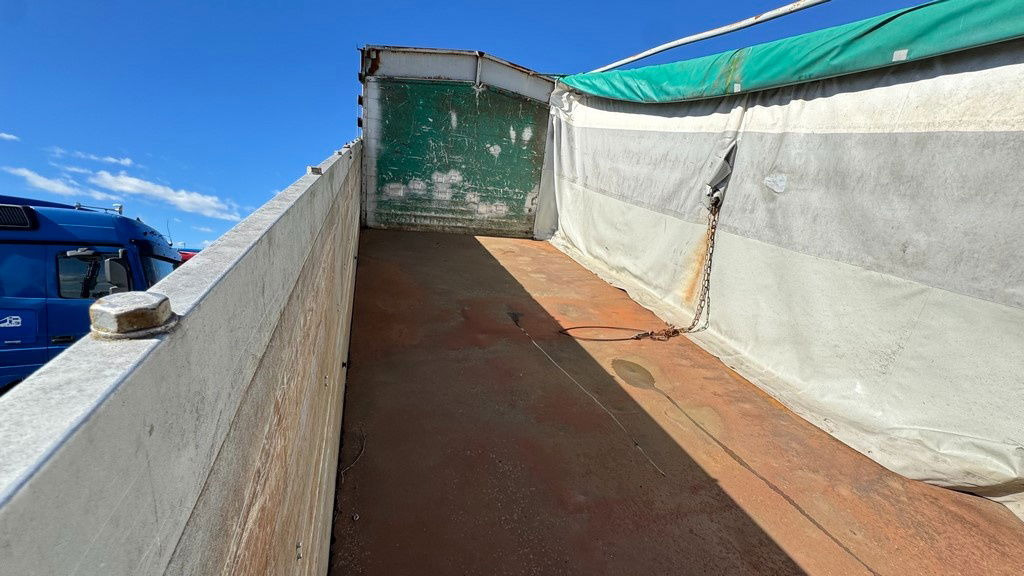 Tipvogn lastbil Mercedes-Benz Actros 1841 L 4x2 tipper - tarpaulin - euro 5: billede 10