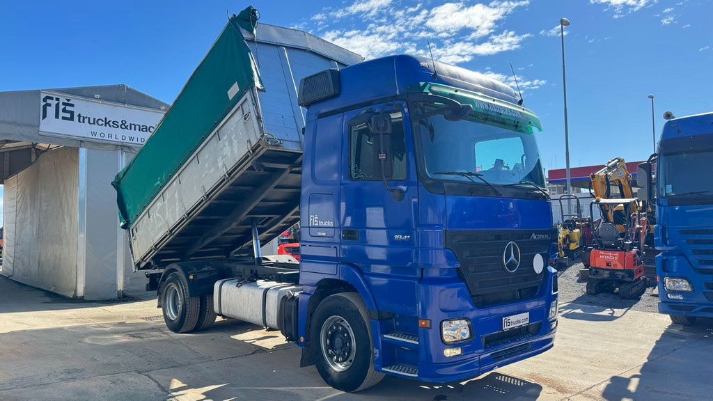 Tipvogn lastbil Mercedes-Benz Actros 1841 L 4x2 tipper - tarpaulin - euro 5: billede 8