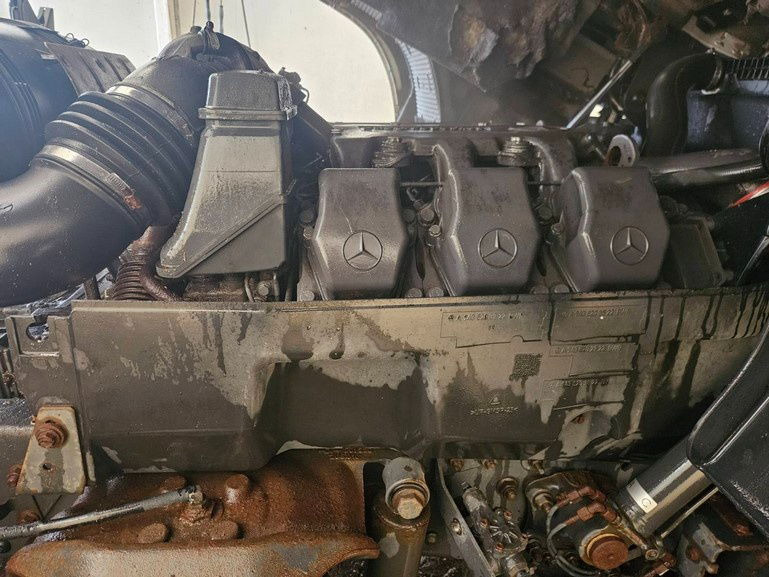 Tipvogn lastbil Mercedes-Benz Actros 1841 L 4x2 tipper - tarpaulin - euro 5: billede 21