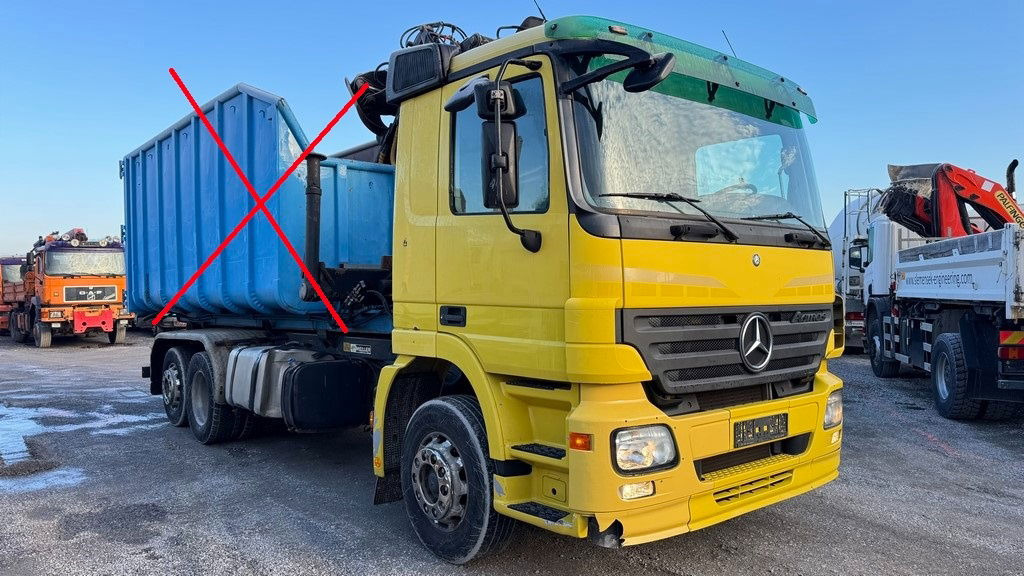 Mercedes-Benz Actros 2546 6x2 abroll - retarder - front spring - Containerbil/ Veksellad lastbil: billede 2 Mercedes-Benz Actros 2546 6x2 abroll - retarder - front spring - Containerbil/ Veksellad lastbil: billede 2