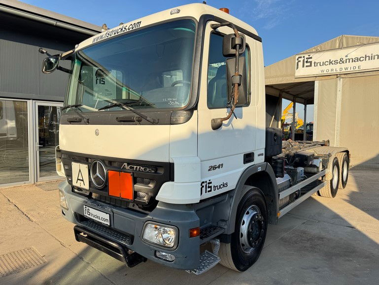 Mercedes-Benz Actros 2641 6x4 hiab abroll tipper - spring complete - Containerbil/ Veksellad lastbil: billede 1 Mercedes-Benz Actros 2641 6x4 hiab abroll tipper - spring complete - Containerbil/ Veksellad lastbil: billede 1