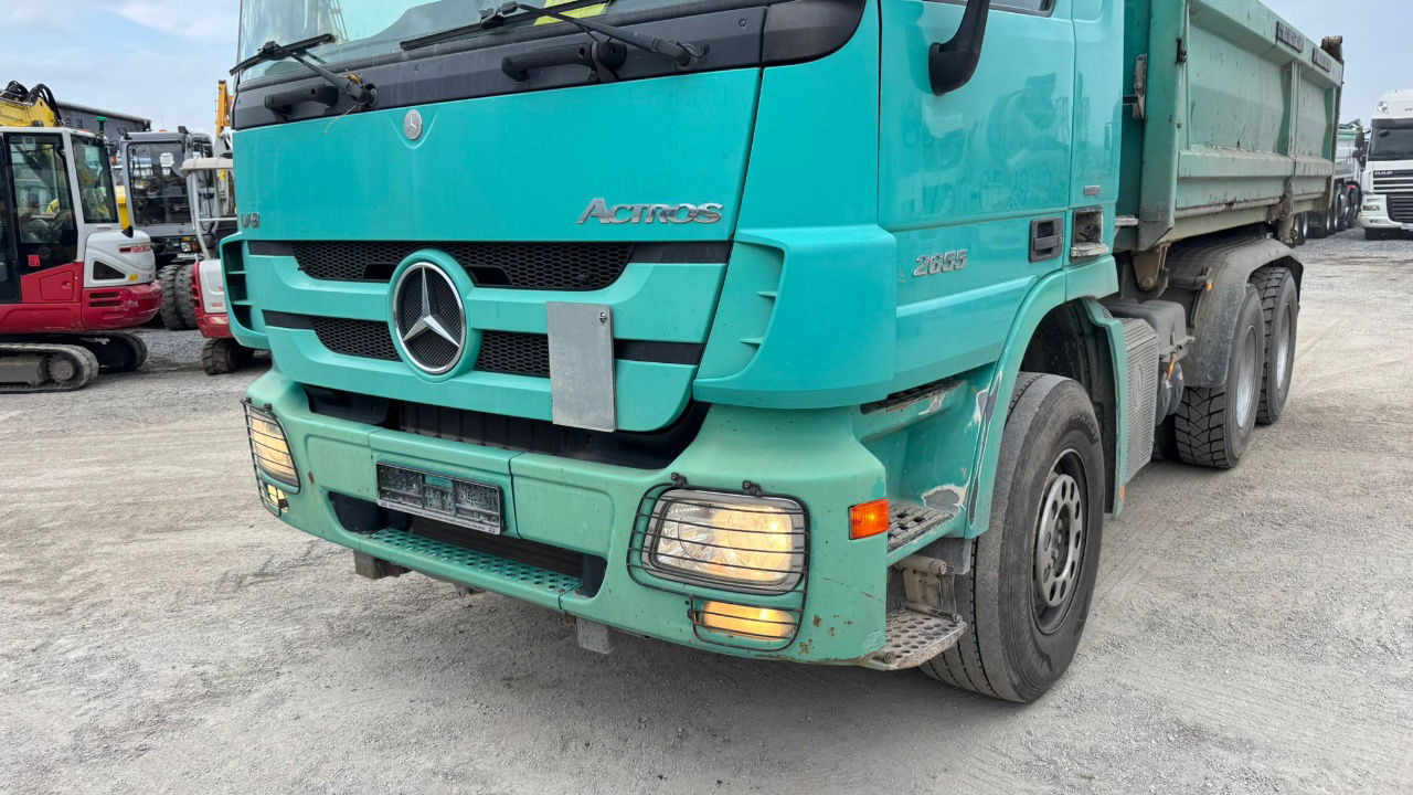 Mercedes-Benz Actros 2655 6x4 meiller bordmatic tipper - retarder - V8 - Tipvogn lastbil: billede 2 Mercedes-Benz Actros 2655 6x4 meiller bordmatic tipper - retarder - V8 - Tipvogn lastbil: billede 2
