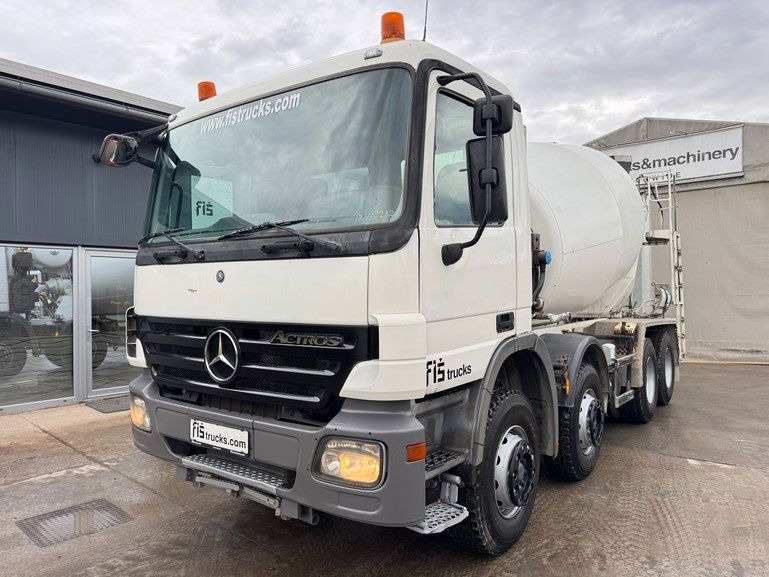 Mercedes-Benz Actros 3536 8x4 stetter schwing mixer 9m3 - Betonbil: billede 1 Mercedes-Benz Actros 3536 8x4 stetter schwing mixer 9m3 - Betonbil: billede 1