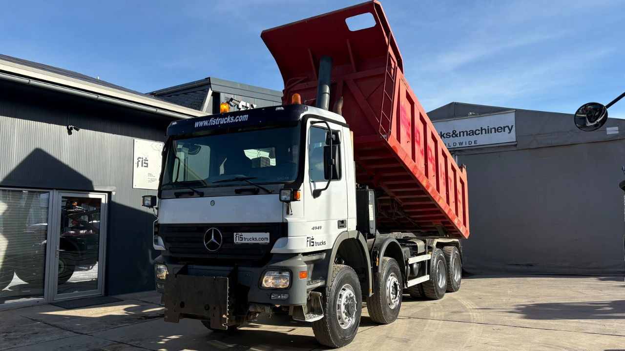 Mercedes-Benz Actros 4141 K 8x6 tipper - 19m3 - spring suspension - Tipvogn lastbil: billede 5 Mercedes-Benz Actros 4141 K 8x6 tipper - 19m3 - spring suspension - Tipvogn lastbil: billede 5