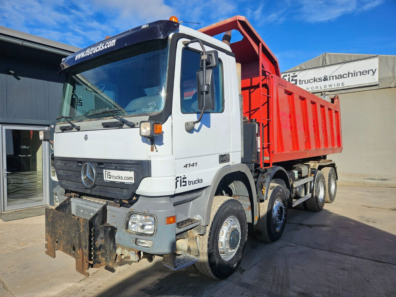 Mercedes-Benz Actros 4141 K 8x6 tipper - 19m3 - spring suspension - Tipvogn lastbil: billede 1 Mercedes-Benz Actros 4141 K 8x6 tipper - 19m3 - spring suspension - Tipvogn lastbil: billede 1