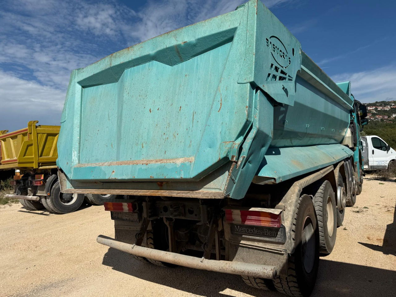Mercedes-Benz Actros 4448 10x4 mulda tipper - euro 5 - lifting axle - Tipvogn lastbil: billede 4 Mercedes-Benz Actros 4448 10x4 mulda tipper - euro 5 - lifting axle - Tipvogn lastbil: billede 4