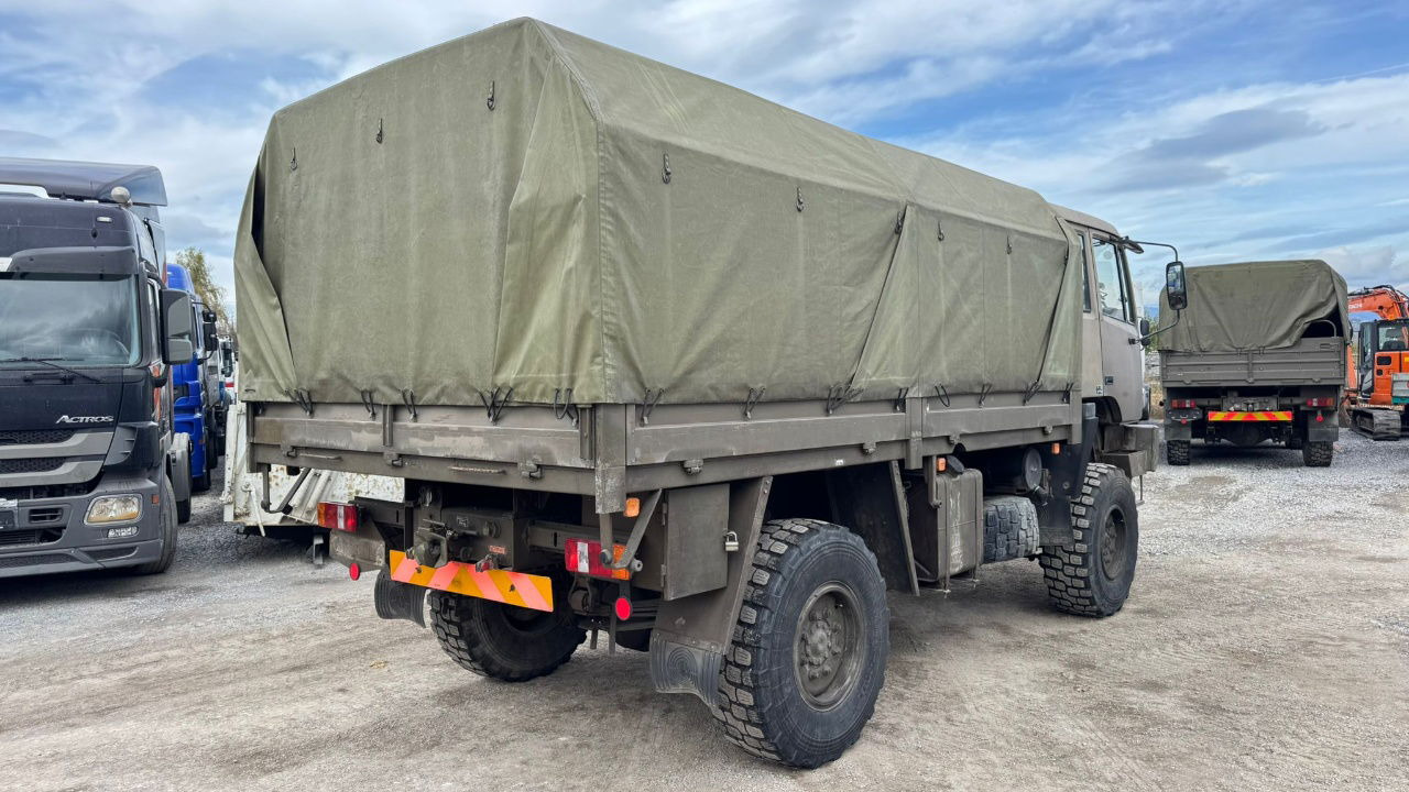 Steyr 12M18 4X4 stake body -  truck - Lastbil med presenning: billede 5 Steyr 12M18 4X4 stake body -  truck - Lastbil med presenning: billede 5