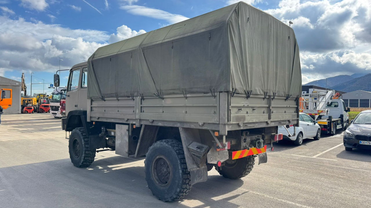 Steyr 12M18 4X4 stake body -  truck - Lastbil med presenning: billede 5 Steyr 12M18 4X4 stake body -  truck - Lastbil med presenning: billede 5