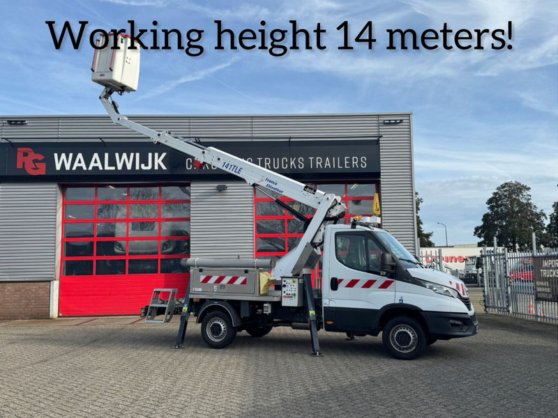 Iveco Daily 35S14 Werkhoogte 14 mtr, 221 draaiuren 18.215 km - Varebil: billede 1 Iveco Daily 35S14 Werkhoogte 14 mtr, 221 draaiuren 18.215 km - Varebil: billede 1