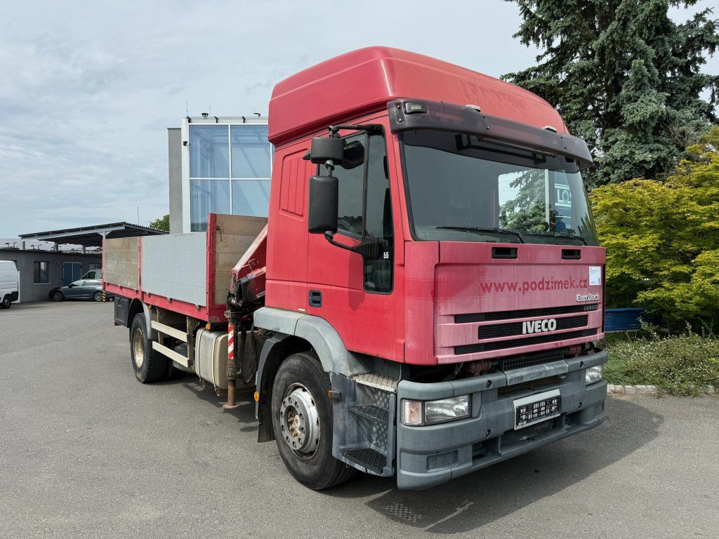 Iveco 190E35 EURO 1 Kran PM10 - Lastbil med kran: billede 2 Iveco 190E35 EURO 1 Kran PM10 - Lastbil med kran: billede 2