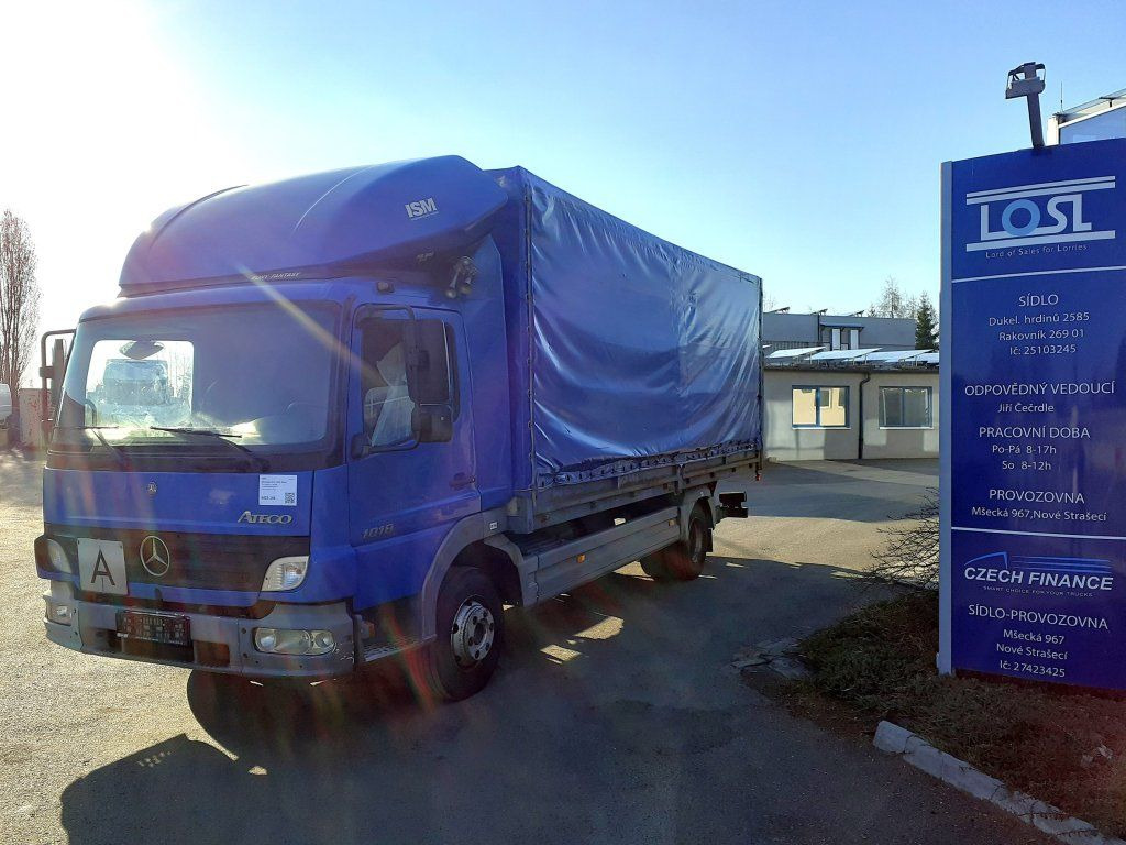 Mercedes-Benz 1018 Atego EURO 3 - Lastbil med presenning: billede 1 Mercedes-Benz 1018 Atego EURO 3 - Lastbil med presenning: billede 1