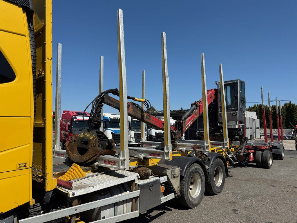 Volvo FH 16 750 6x4 + Fliegl - Tømmerbil, Lastbil med kran: billede 4 Volvo FH 16 750 6x4 + Fliegl - Tømmerbil, Lastbil med kran: billede 4