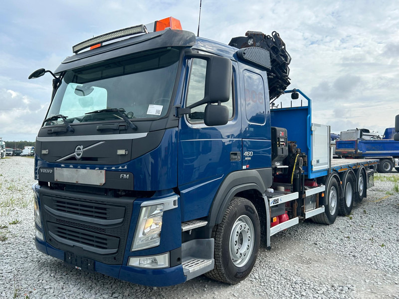 Volvo FM 460 8x2*6 | Hiab 302E-6 | TULOSSA - Lastbil med lad, Lastbil med kran: billede 1 Volvo FM 460 8x2*6 | Hiab 302E-6 | TULOSSA - Lastbil med lad, Lastbil med kran: billede 1