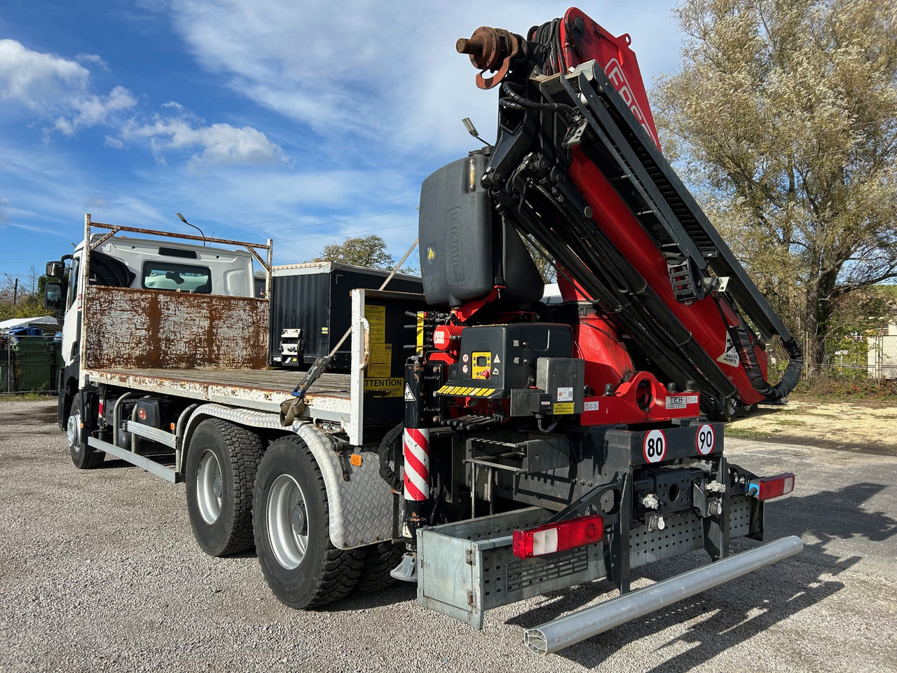 RENAULT C380 6X4 / FASSI F215A + REMOTE / ROTATOR - Lastbil med kran: billede 3 RENAULT C380 6X4 / FASSI F215A + REMOTE / ROTATOR - Lastbil med kran: billede 3