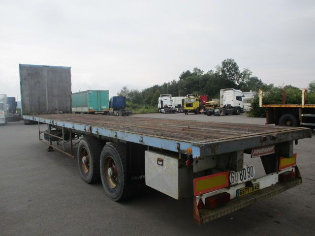 Fruehauf platform - drum brakes/freins tambour - Åben sættevogn: billede 2 Fruehauf platform - drum brakes/freins tambour - Åben sættevogn: billede 2