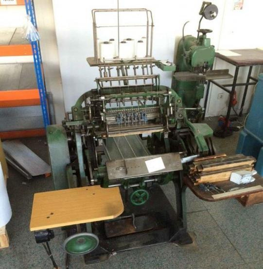 Brehmer 39 3/4-2 semi-automatic book block thread sewing machine - Trykmaskine: billede 1 Brehmer 39 3/4-2 semi-automatic book block thread sewing machine - Trykmaskine: billede 1