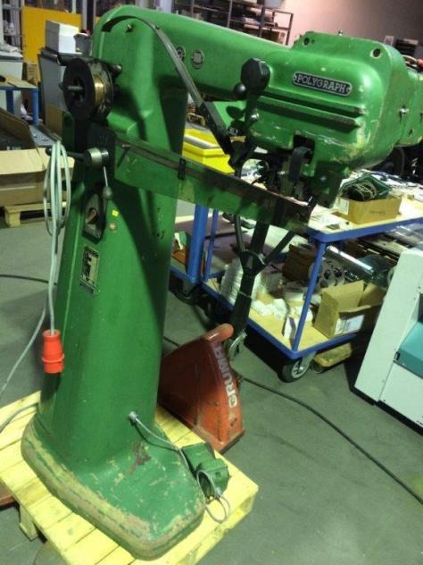 Brehmer/Polygraph 781 long arm wire stitching machine - Trykmaskine: billede 1 Brehmer/Polygraph 781 long arm wire stitching machine - Trykmaskine: billede 1