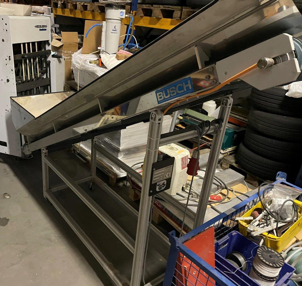 Chip conveyor - chip conveyor Buschgraph Busch SF 145-50 P - Transportbånd: billede 1 Chip conveyor - chip conveyor Buschgraph Busch SF 145-50 P - Transportbånd: billede 1