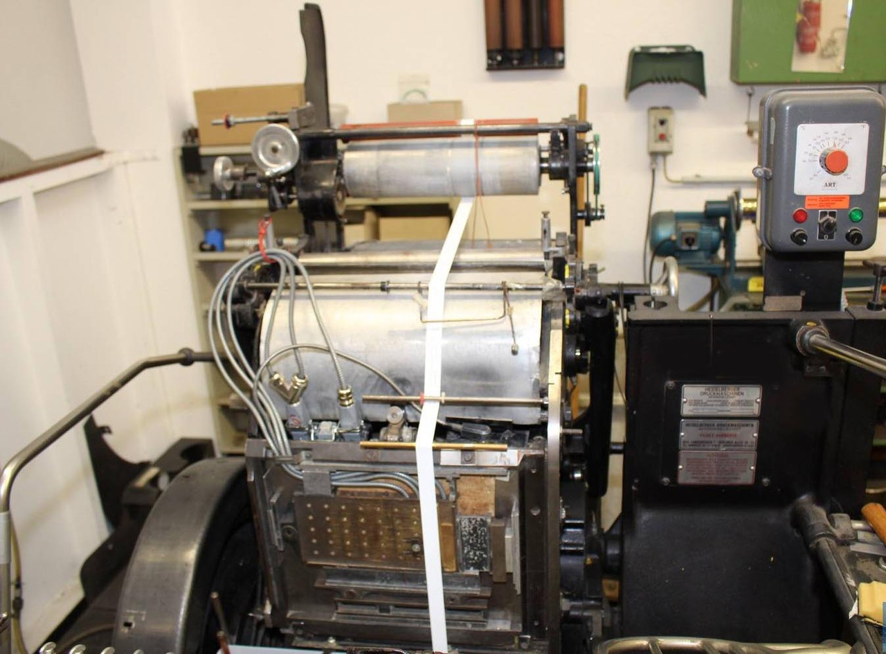 Heidelberg OHT-P hot foil stamping crucible with ART foil control system - Trykmaskine: billede 2 Heidelberg OHT-P hot foil stamping crucible with ART foil control system - Trykmaskine: billede 2