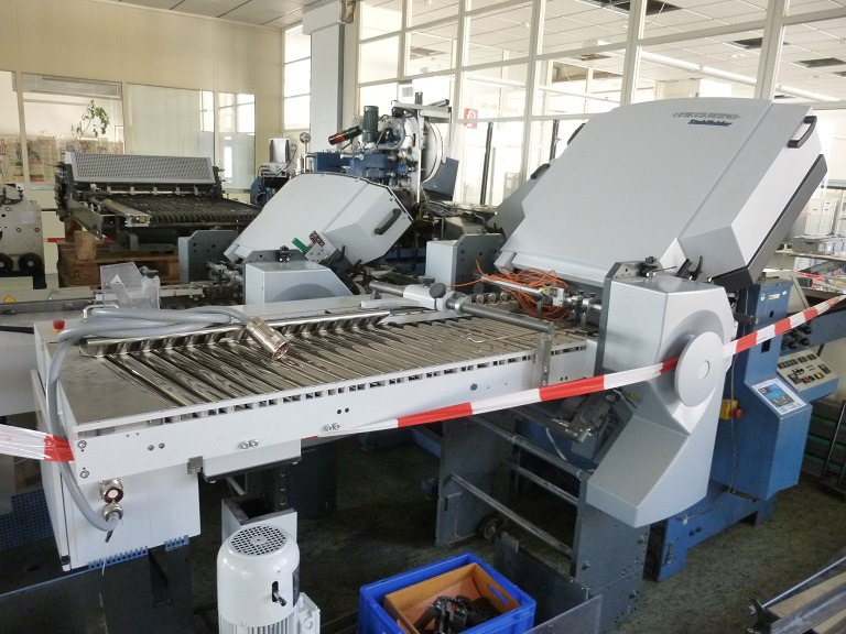 Heidelberg Stahlfolder PFH-82 pallet feeder with SSP-82 slitter shaft station - Falsemaskine: billede 4 Heidelberg Stahlfolder PFH-82 pallet feeder with SSP-82 slitter shaft station - Falsemaskine: billede 4