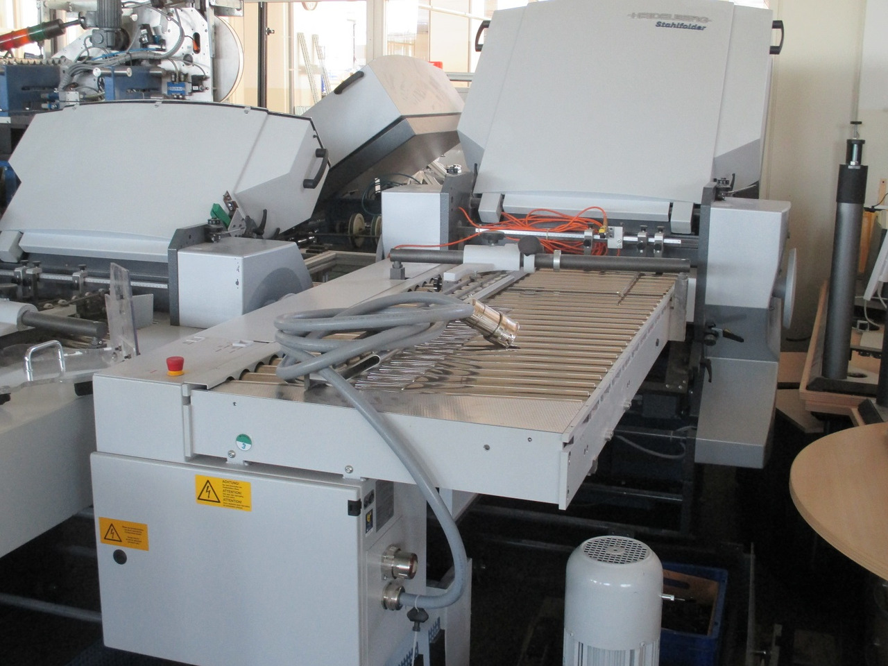 Heidelberg Stahlfolder PFH-82 pallet feeder with SSP-82 slitter shaft station - Falsemaskine: billede 3 Heidelberg Stahlfolder PFH-82 pallet feeder with SSP-82 slitter shaft station - Falsemaskine: billede 3