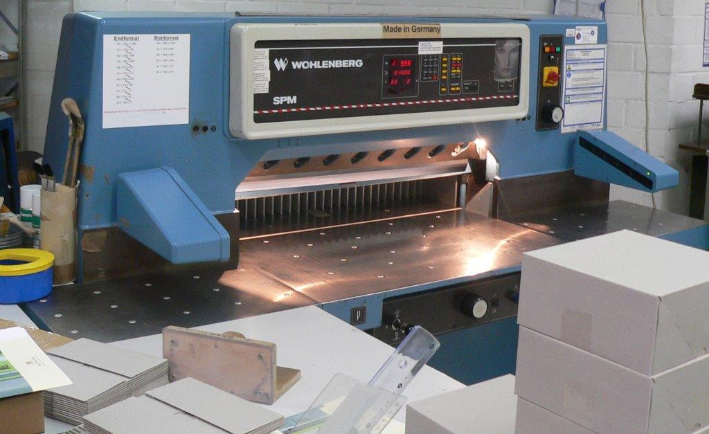 High-speed cutter Wohlenberg WP 92 SPM - Papir skæremaskine: billede 3 High-speed cutter Wohlenberg WP 92 SPM - Papir skæremaskine: billede 3